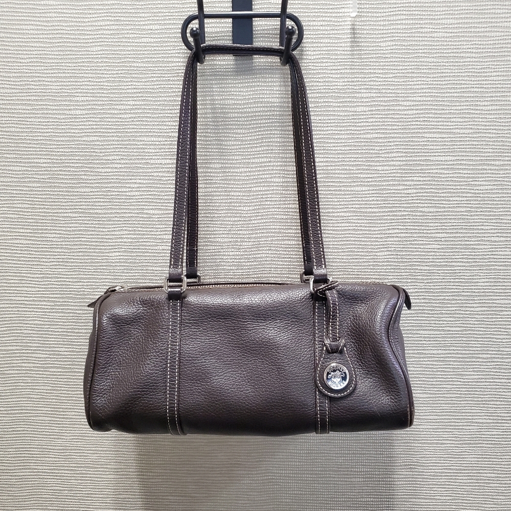 Dooney and Bourke barrel bag dark brown